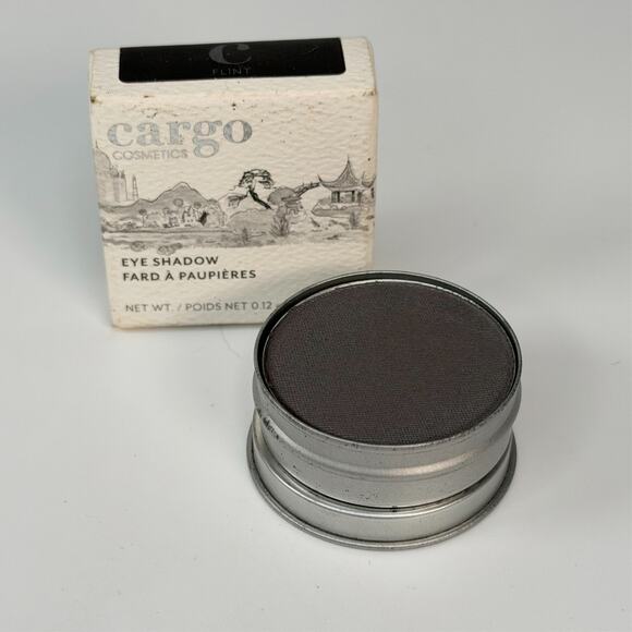Cargo Eyeshadow Water Resistant Powder ES-15 Flint Dark Brown .12 oz 3.5g New - Picture 1 of 5